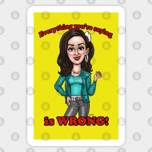 Erica Goldberg Sticker by mcillustrator